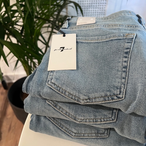 NWT 7 For Mankind Josefina Slim Boyfriend Jeans Luxe Vintage Sizes 26, 27, 28 - Picture 9 of 9